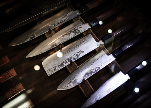 Selection of blades