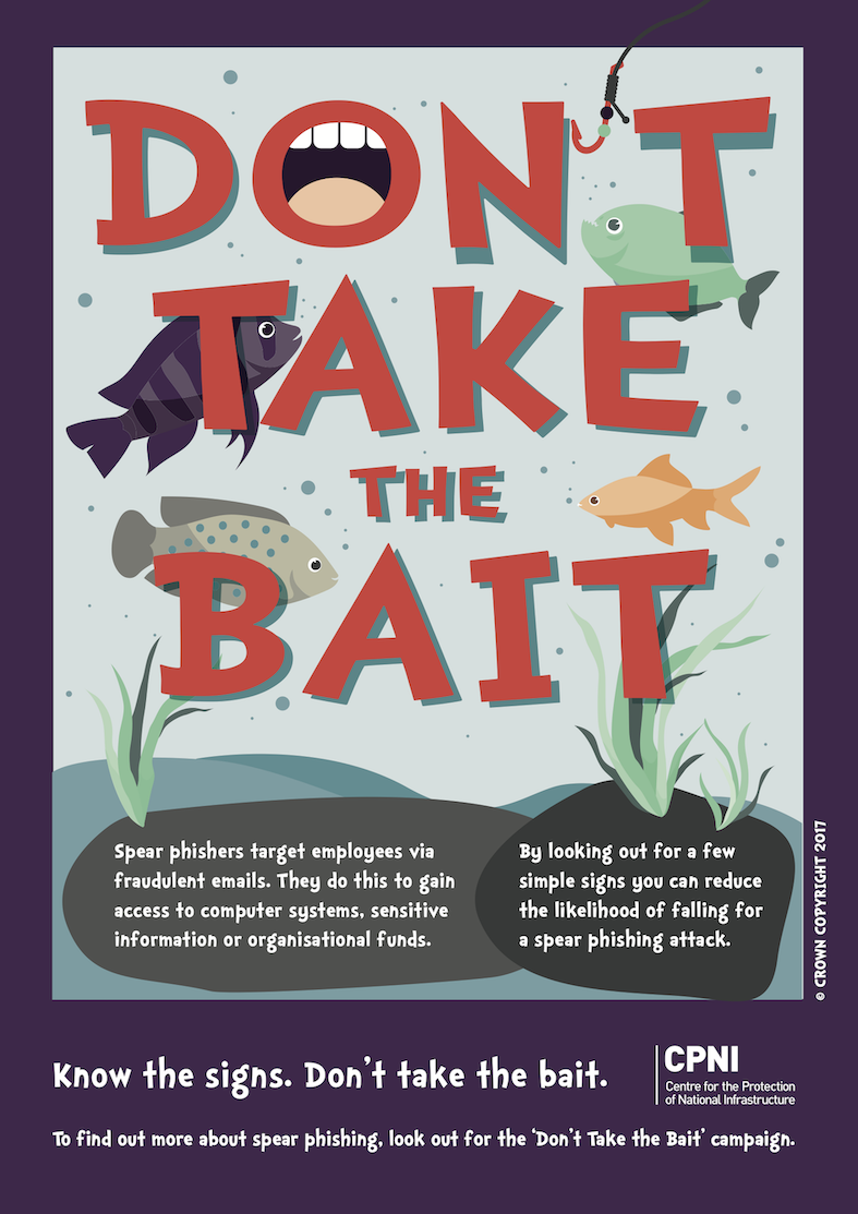Don't take the bait poster