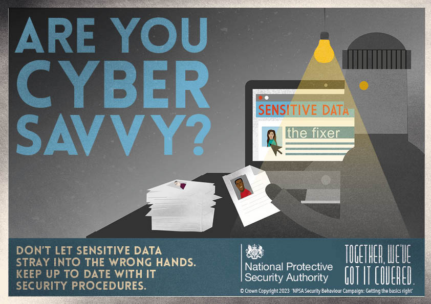 A4 POSTER 5 - Cyber Savvy preview image